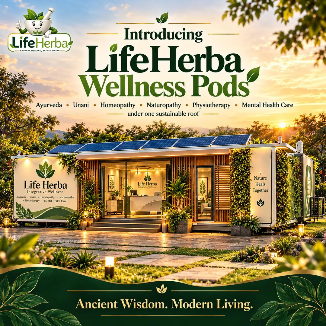 Introducing LifeHerba Wellness Pods, six systems of care under one sustainable roof